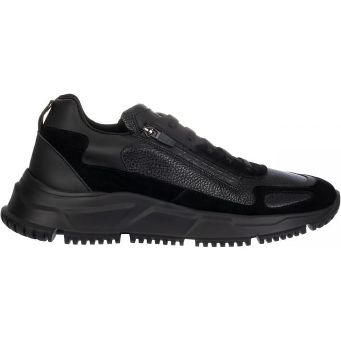 Baskets iceberg en cuir italien nouvelle collection tout noir - Taille: 40 black