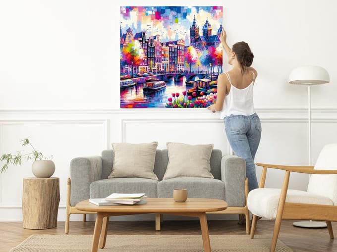Kunstprint | Wanddecoratie | Forex | 75 × 75 cm