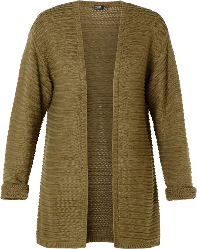 YESTA Valeriya Vest - Army Green - maat 3(52)