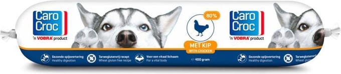 15x CaroCroc Worst Kip 400 gr