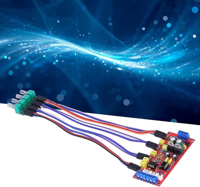 Voorversterker Module - Tone Control Board - Audio Aanpassen - Dubbele 5532 Chip - 14 x 10 x 4 cm