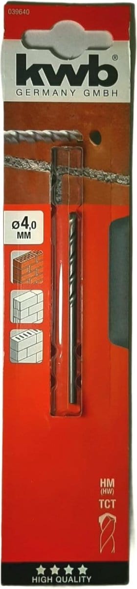 KWB Steenboor 4,0 mm