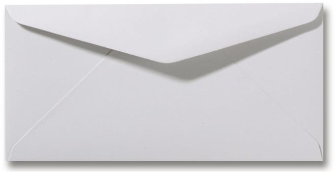Envelop 11 x 22 cm Dolfijngrijs 100 stuks