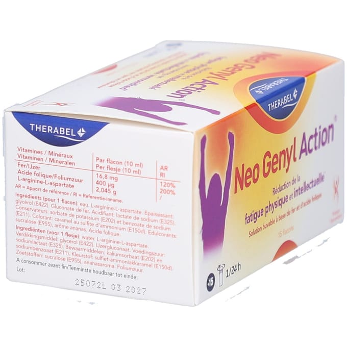 Neo Genyl Action 15x10 Drinkbare ampoules