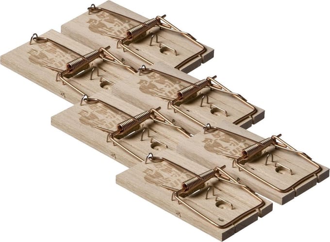 Luna Muizenval Hout - Ongediertebestrijding - 3 x 2 stuks
