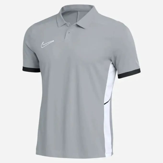 Nike T-shirt Kinderen Dri-Fit Academy Polo Grijs - Maat M
