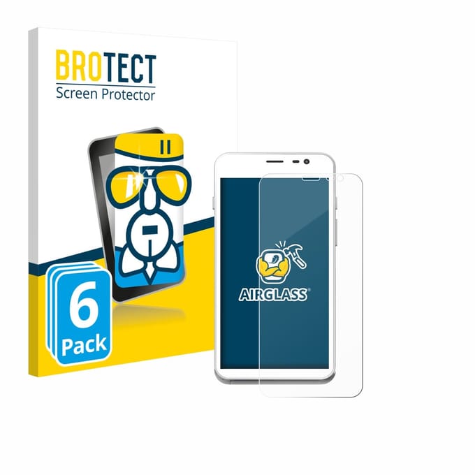 Screenprotector 6 Stuks voor Pax CCV Fly A77 Beschermglas transparant