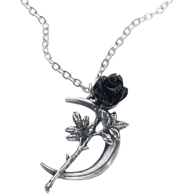 Alchemy Gothic - Gothic Halsketting - New Romance - voor Vrouwen - zilverkleurig