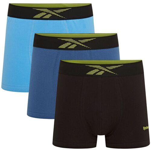 Reebok RBK boxershorts Dash-Black/Batik Blue/ Essential Blue - L