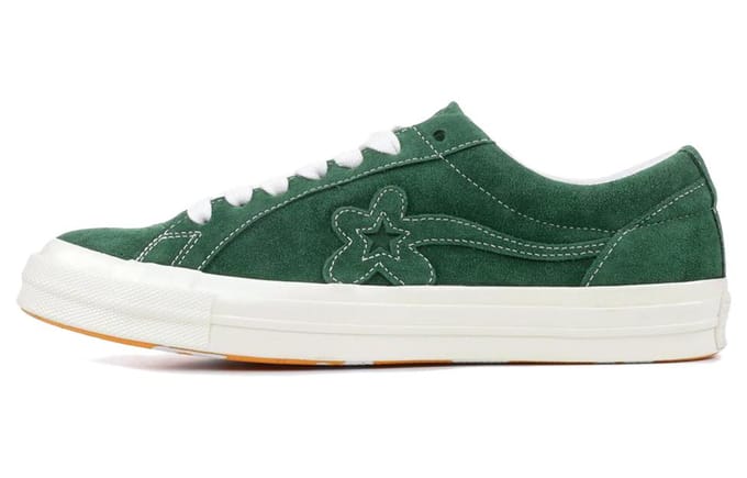 One Star Golf Le Fleur x One Star Converse Ox 'Greener Pastures' 162130C 40 black