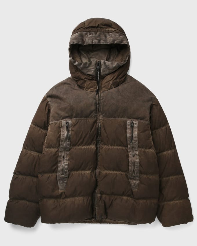 ECO-CHROME R MIXED GOGGLE DOWN JACKET