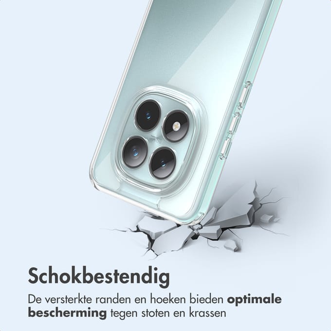 imoshion Doorzichtig Hoesje - Geschikt voor Xiaomi Redmi Note 15 Pro Plus (5G) - Stevige Transparante Backcover met Verstevigde Hoeken en Krasbestendige Achterkant