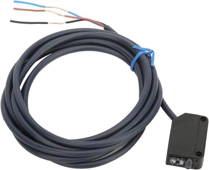 Infrared Photoelectric Switch, IR Photoelectric Sensor Switch, 12-24VDC E3Z-D61 Diffuse Reflection Infrared Sensor NPN - ShopVlot