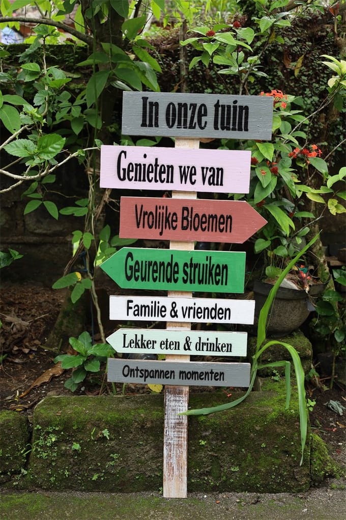 Paal In onze tuin Tijn 100 cm