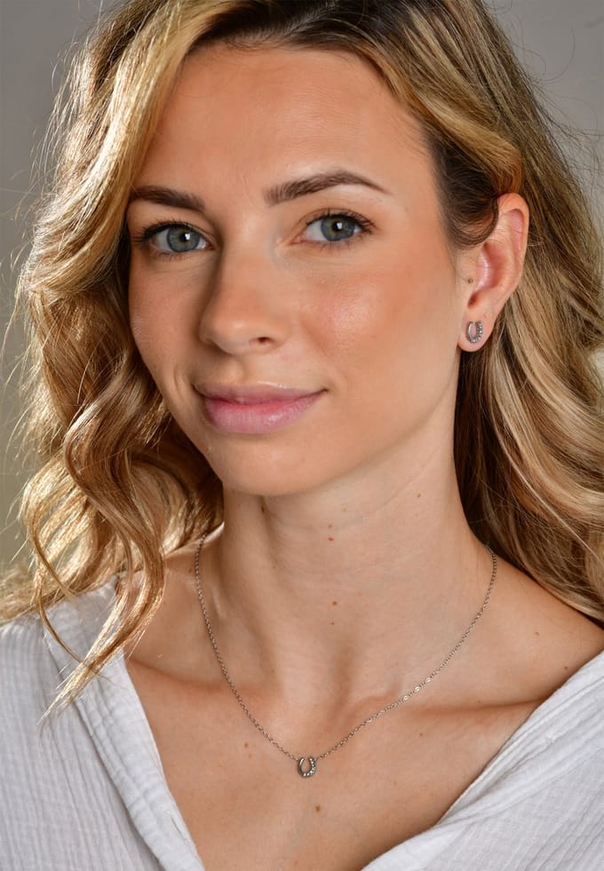 AKZENT Akzent dames-sieradenset Edelstahl zilver