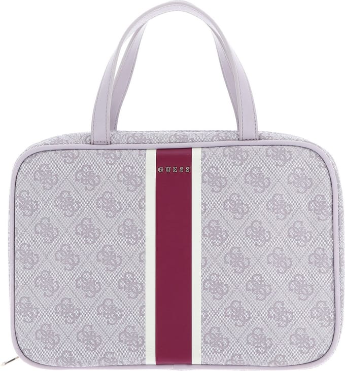 GUESS Cosmetische tas Travel Case Dove Logo Roze