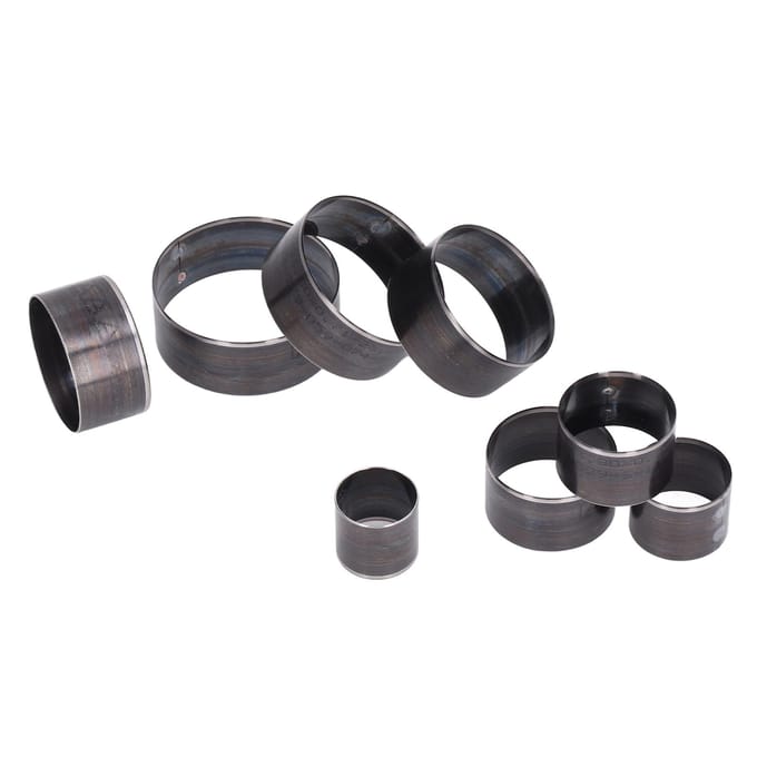 8 Pièces Poinçon de Coupe Rond Acier Allié Prévention de la Déformation Outils de Perforation du Cuir 2560mm black