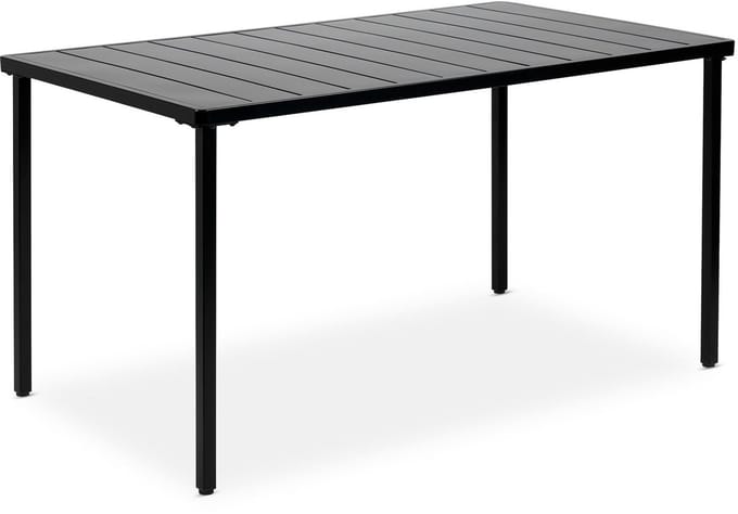 Tuintafel AZALEA 140 x 80 cm – Zwart