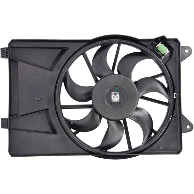 Koelventilatorwiel, motorkoeling DENSO DER09301