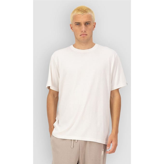 Mons Royale Yonder Merino Organic Cotton Tech Shirt wit