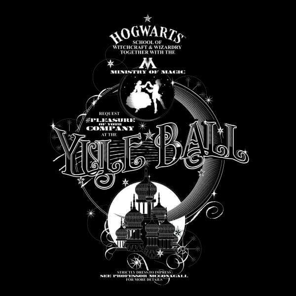Harry Potter Yule Ball trui - Zwart - XL