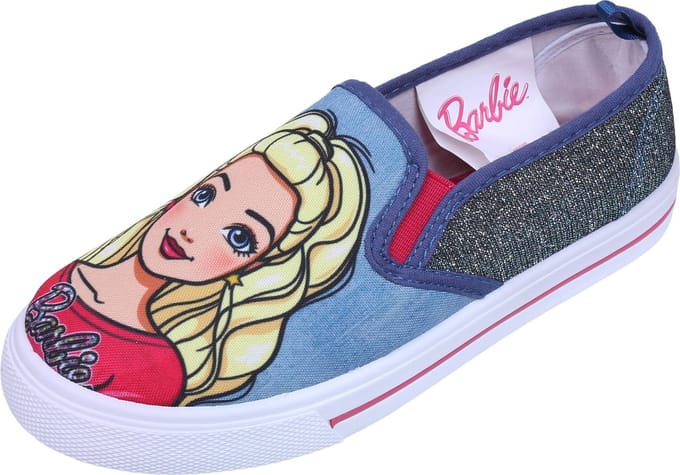 Instappers denim sneakers met glitter - BARBIE