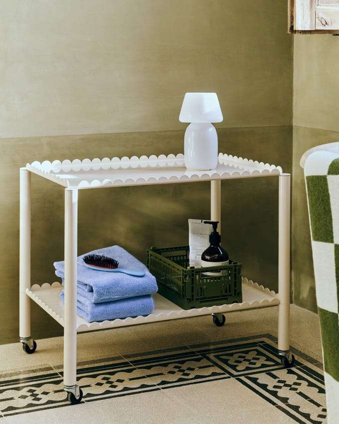 HAY Colour Crate mand S gerecycled - HAYCrateDarkGreen