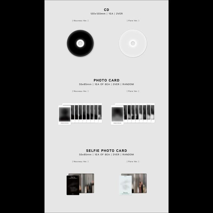 PENTAGON [IN:VITE U] Flare Ver. gray