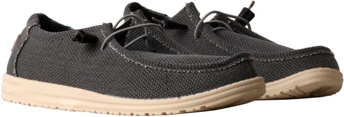Lage mocassin met veters
