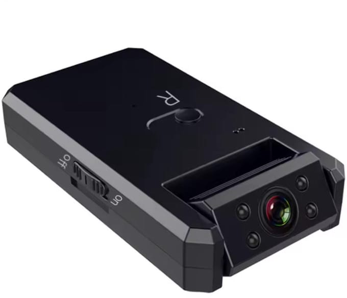 DrPhone SnapSpot Mini Camera WiFi – Beveiligingscamera – 1080P – Nachtzicht – Bewegingsdetectie – MicroSD – Draadloos