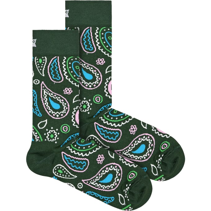 Happy Socks - Novelty Paisley Design Sokken | Geweldig Cadeau - Paisley