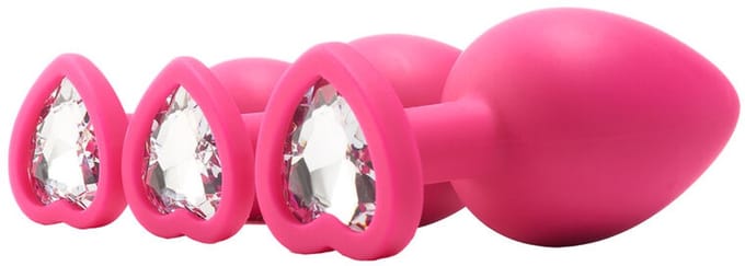 Anale Plug Dream Toys Flirts Roze 3 Onderdelen