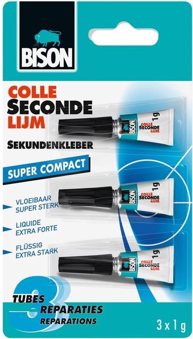 BISON SECONDELIJM SUPER COMPACT 3 X 1 GRAM