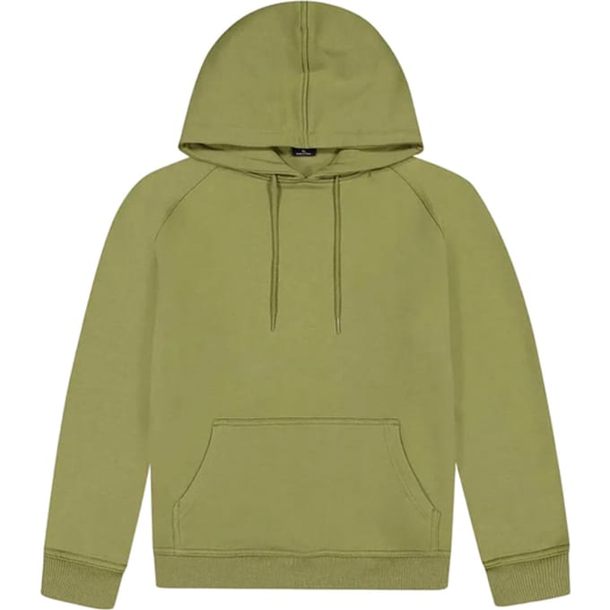 Urban Classics - Blank Hoodie/trui - S - Groen