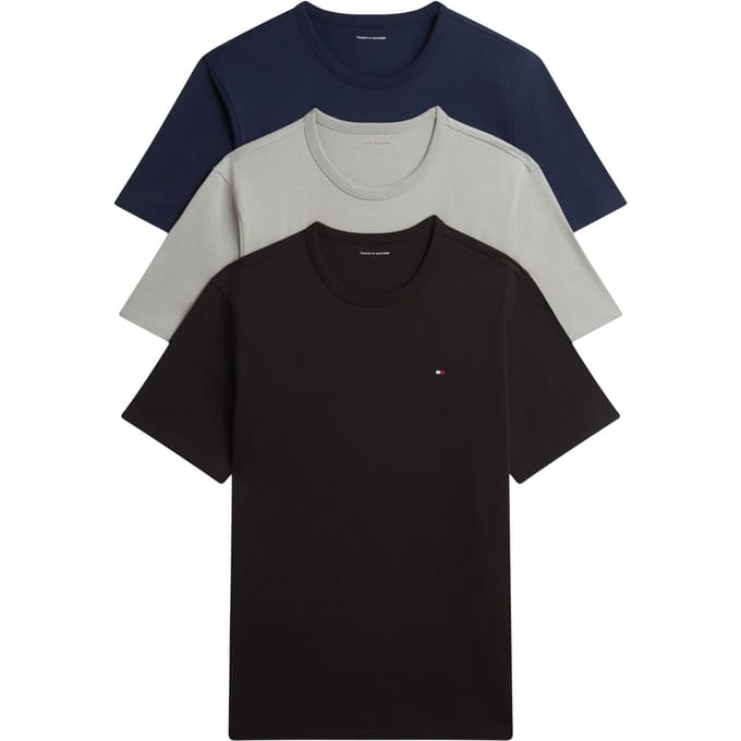 Tommy Hilfiger SS Shirt Heren (3-pack)