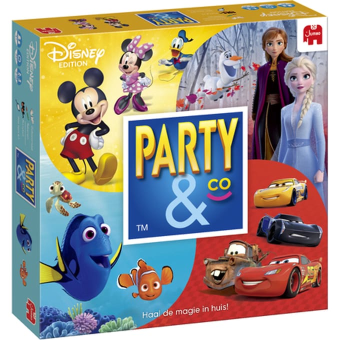 Jumbo - Party & Co. Disney - Bordspel kinderen - vanaf 4 jaar - 3 tot 20 spelers