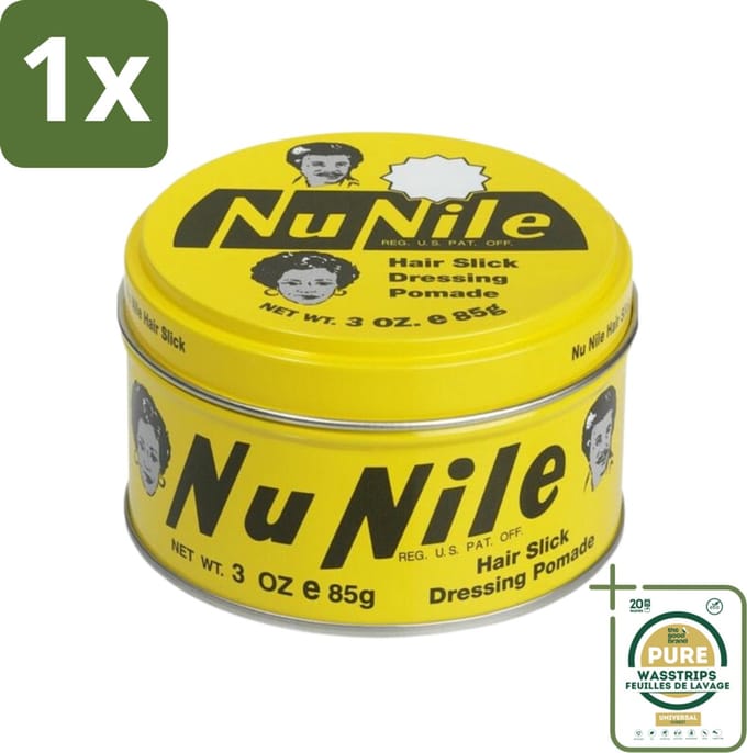 1 x Murray's - Nu Nile - Pomade - Strakke Slick Look - Medium Hold - 85 ml- Pomade - Slick Look - Strakke Look - Medium Hold - Hair Styling