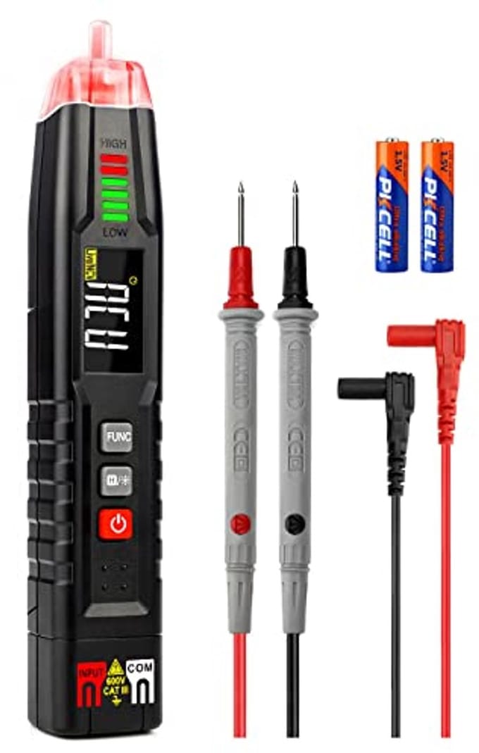 Slimme Digitale Multimeter en Spanningstester voor Voertuigen - Draaiveldmeetapparaat en Accutester