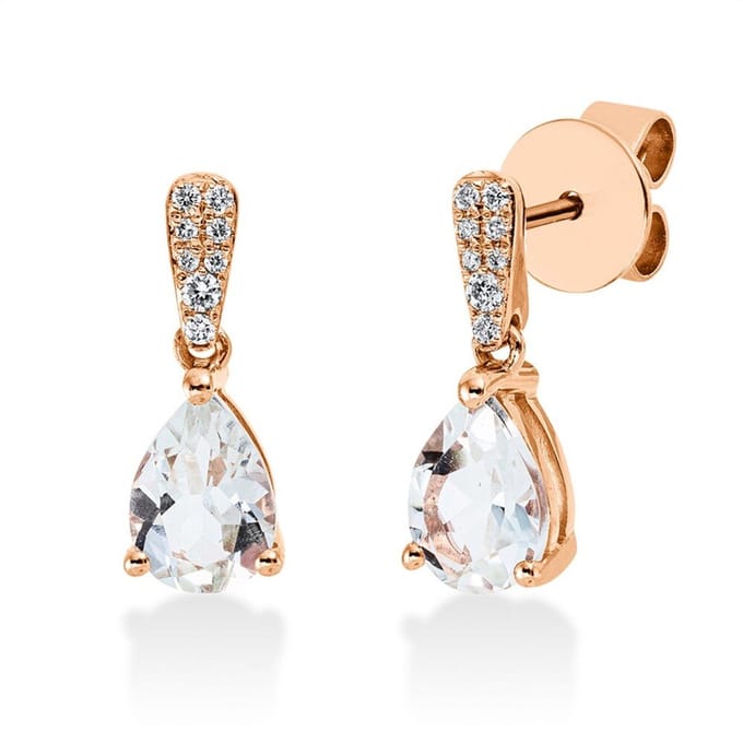 Luna Creation - 2S447R8-5 - Earrings - Dames - 750RG
