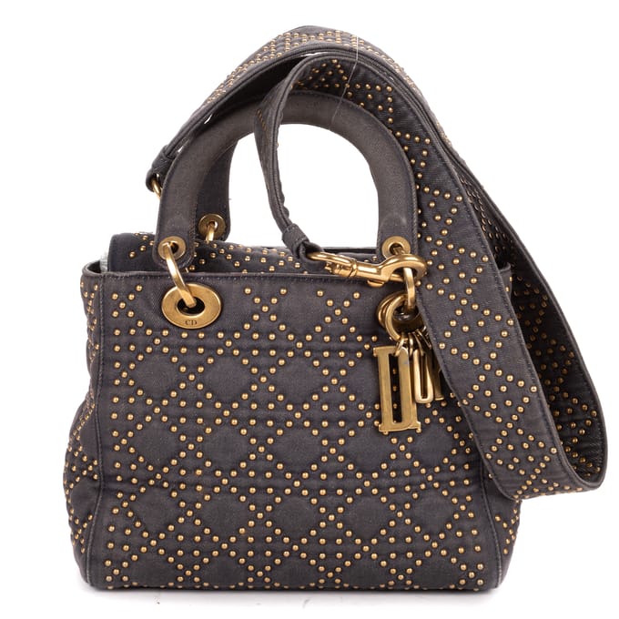 Medium Studded Lady Dior Flap Medium  schoudertas