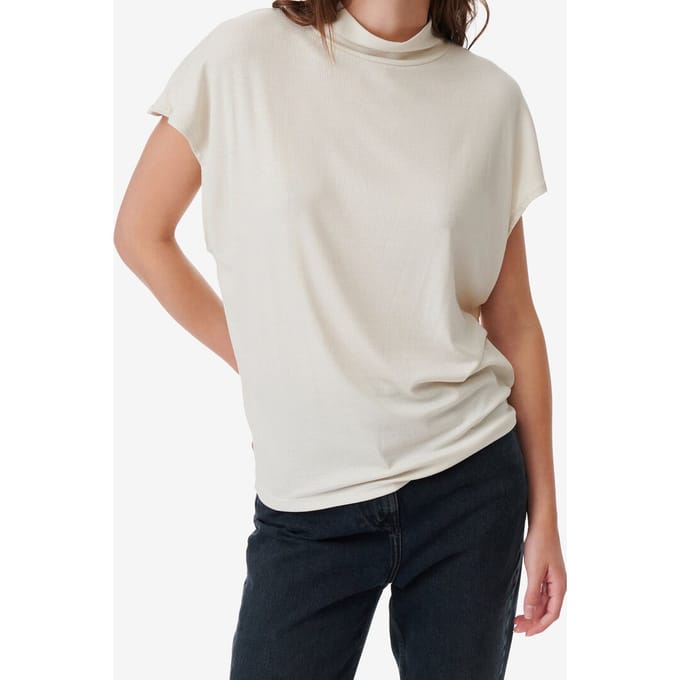 IRO Paris Pearle Top Ecru Maat: M | Tops Outlet | Dames | Ecru