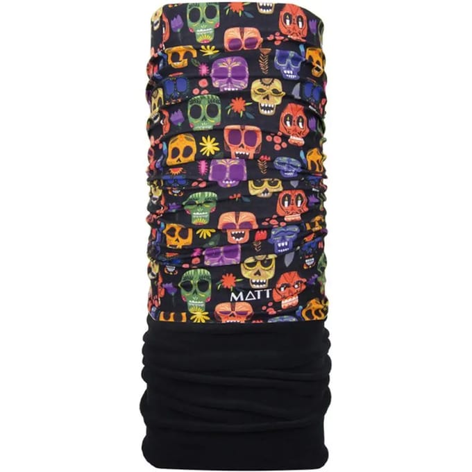 Tour de cou in microfibre polartec MATT Scream Skulls