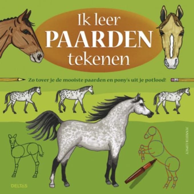Ik Leer Paarden Tekenen - Jennifer Lipsey