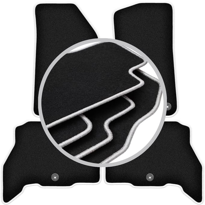 CARLUX-SILVER automatten voor: Jeep Wrangler JL 4XE 5-deurs (2021-2023)