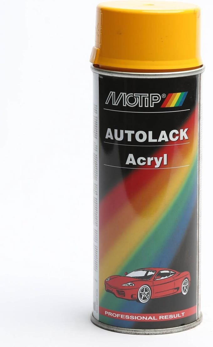 Motip 43400 - Autolak spuitbus - Geel  - 400ml
