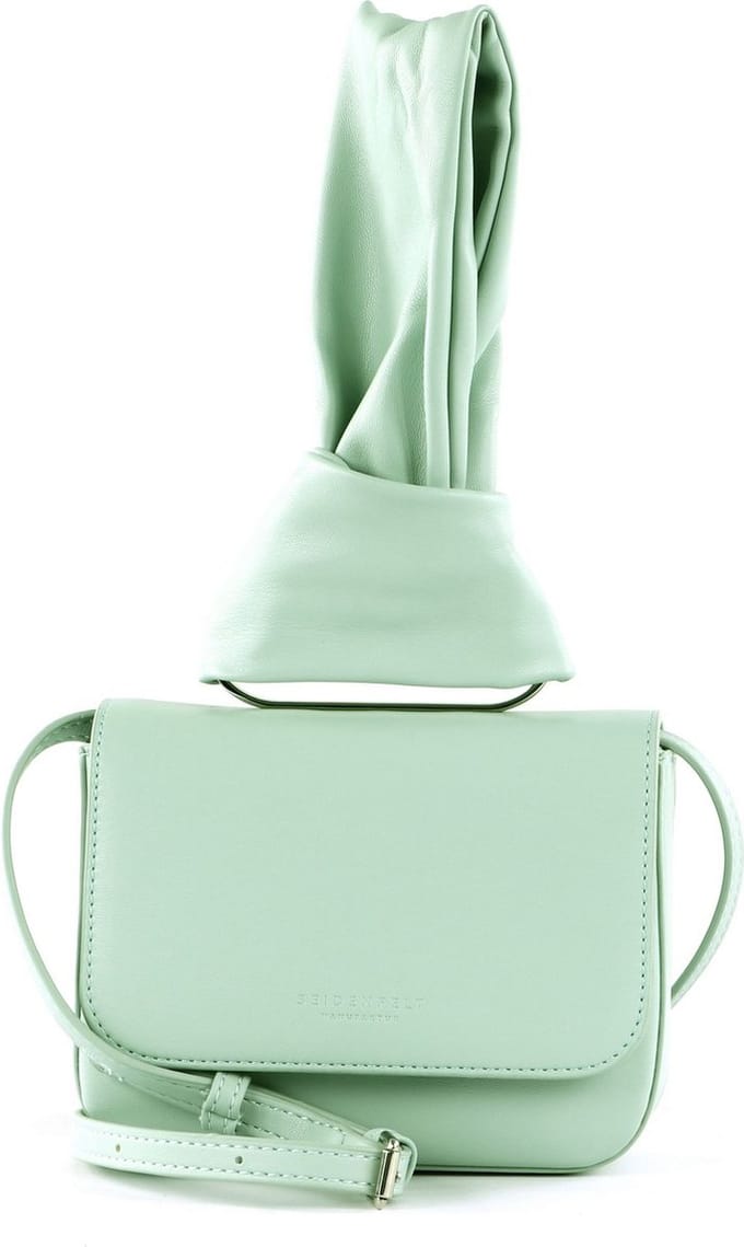 SEIDENFELT MANUFAKTUR Avondtas Schoudertas SFM227 Crossbag Mint Turquoise