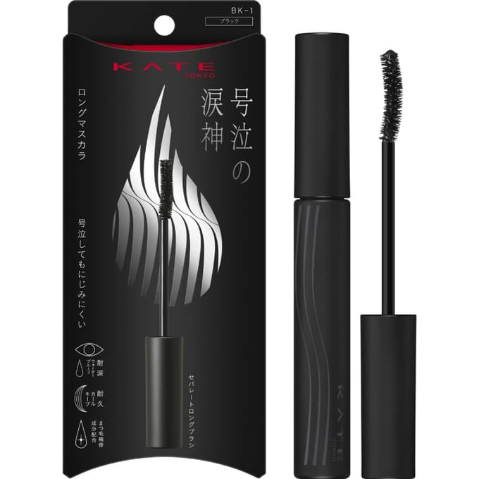 Kanebo - Kate Namida No Tate Mascara Long BK-1 5g