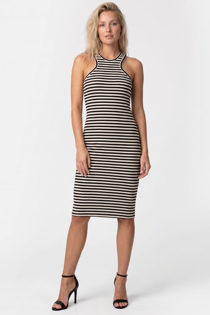 ARKET Laos Dress Black Größe: L | Midikleider Outlet | Damen | Schwarz