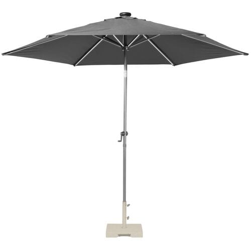 LIVARNO Parasol met verlichting op zonne-energie 300 cm