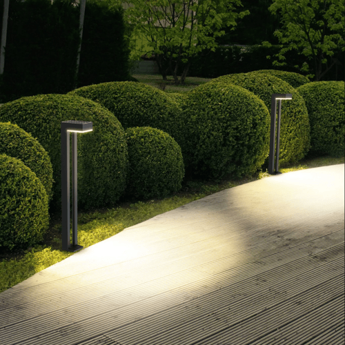 Nostalux Selectie Set van 2 Solar Tuinpadverlichting Mirage Antraciet